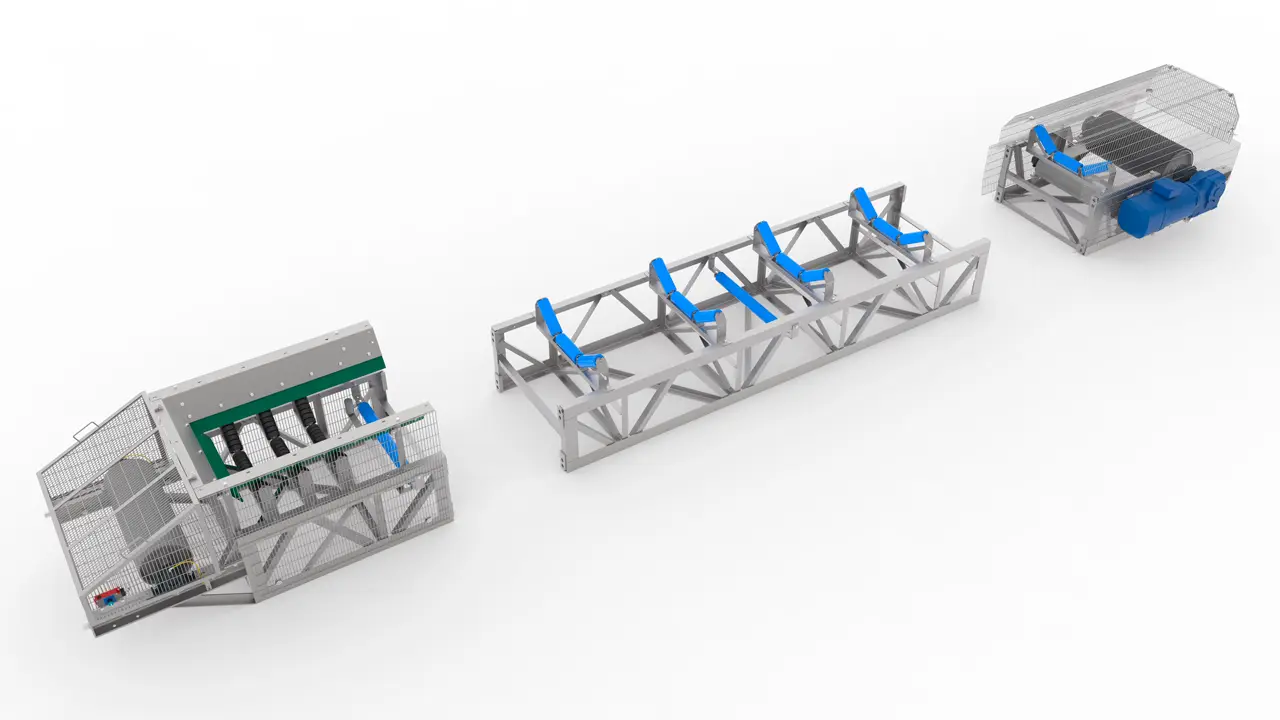 Modulärt bandsystem från Maqconveyors