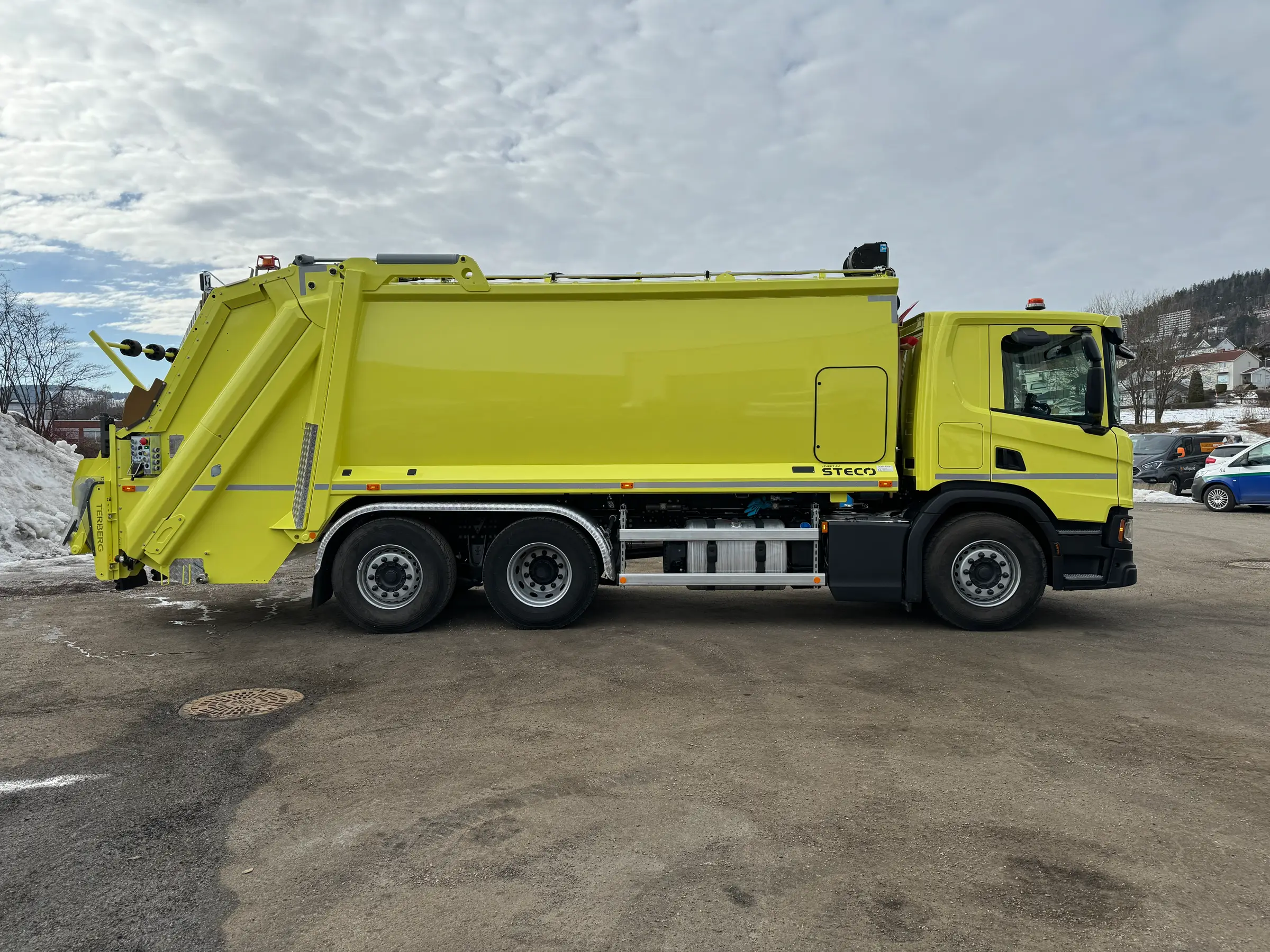 Terberg OL21W baklastare levererad till Vestlandet.