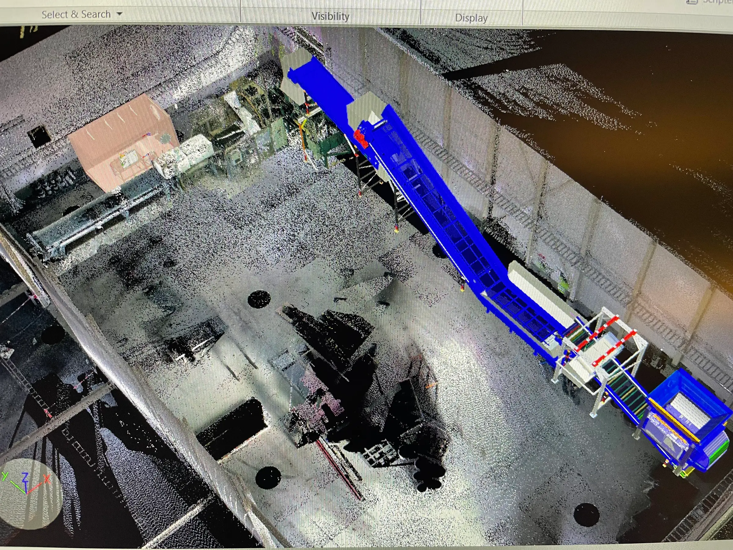 Untha XR2000C kvarn och anläggningsintegrering för ny miljöstation